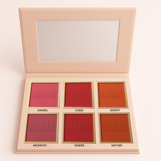SHILLS EXCULSIVE THE ROUGE BLUSH PALETTE