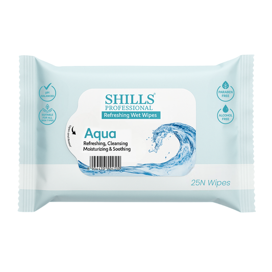SHILLS PROFESSIONAL AQUA WET WIPES