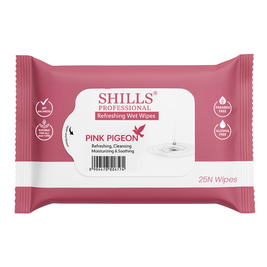SHILLS PROFESSIONAL PINK PIGEON WET WIPES