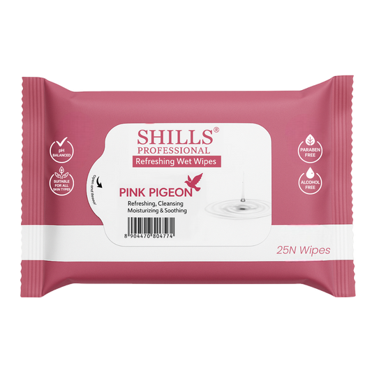 SHILLS PROFESSIONAL PINK PIGEON WET WIPES