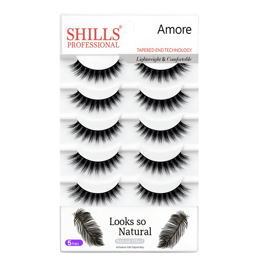 SHILLS PROFESSIONAL 5 PAIR EYELASHES