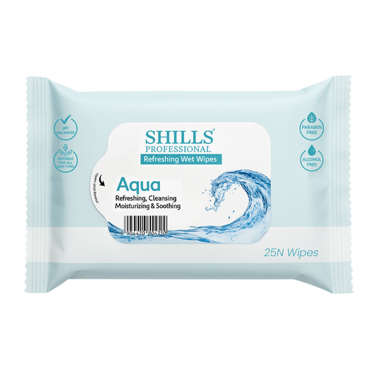 SHILLS PROFESSIONAL AQUA WET WIPES